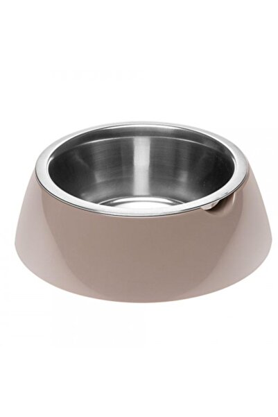 Ferplast Jolıe Çelık Mama Kabı - Grı - Medıum 0,9 Litre