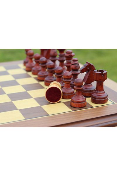 megame Handmade Walnut Solid Chess Set, Luxury Chess, Wooden Chess Pieces, Solid Walnut Chess,
