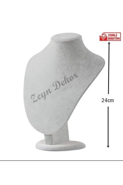 Zeyn Dekor Damla Manken Kolye Mankeni