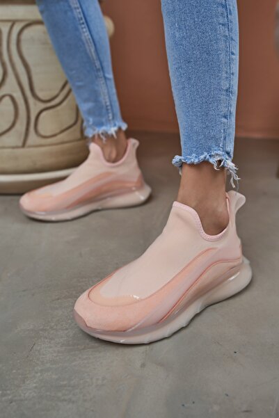 ANGELİNA JONES Calole Kadın Kavun Turuncu Airtaban Detay Sneakers Ayakkabı