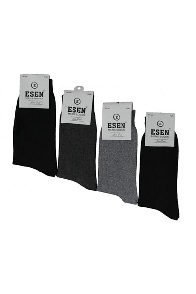 HARMAN TEKSTİL Мъжки чорапи без шарки 40-46 номер Esen