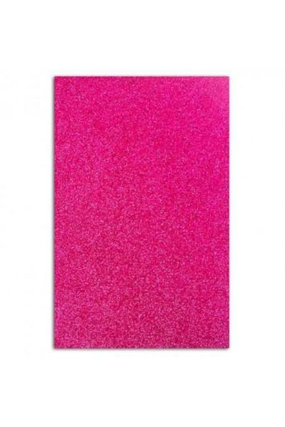 Ticon Glitter Adhesive Eva 20x30 A4 10 Pieces Pink