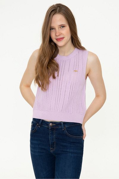 U.S. Polo Assn. Pulover de dama roz