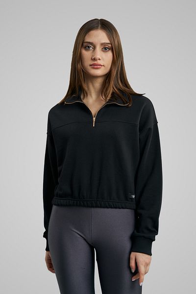 MBEY1989 Mbey Half Zip Black Sweatshirt