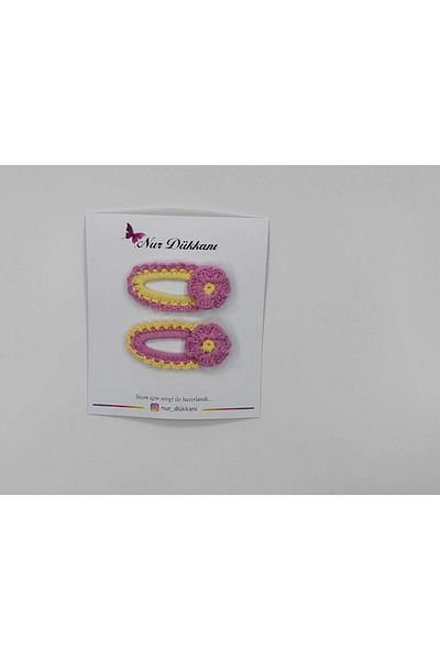 Alize Nur Shop Hand Knitted Snap Buckle