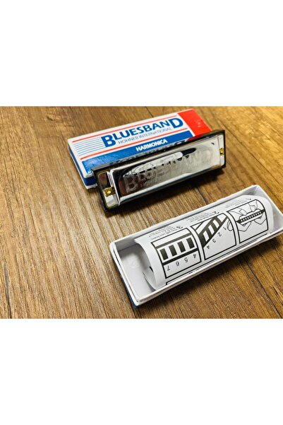 HONER Bluesband 10c Metal Kasa Diatonik Mızıka (do Majör)