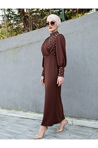 VOLT CLOTHİNG Φόρεμα ειδικής περίστασης με μαργαριτάρια