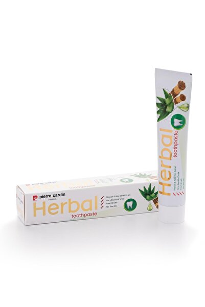Pierre Cardin Aloe Vera & Misvak & Çay Ağacı Özlü Bitkisel Diş Macunu - 75 Ml
