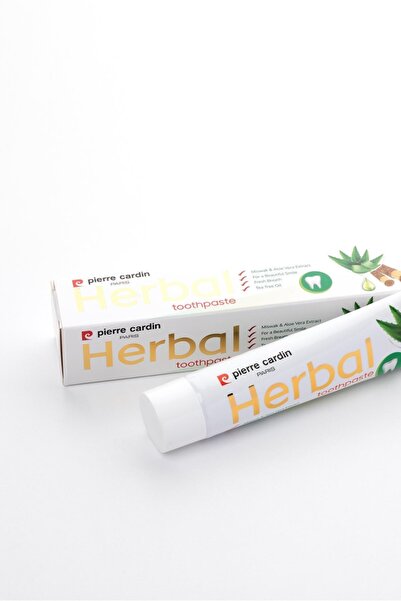 Pierre Cardin Aloe Vera & Misvak & Çay Ağacı Özlü Bitkisel Diş Macunu - 75 Ml