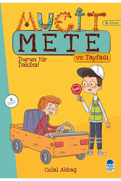 Mavi Kirpi Kitap Durun Bir Dakika! - Mucit Mete Ve Tayfası - 3. Sınıf Hikaye ...
