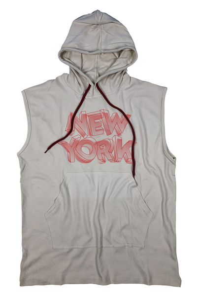 BLUU Αμάνικο μπλουζάκι με κουκούλα Newyorkstr Fitness Singlet