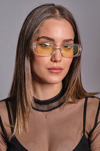 Monvago Mv 21874-5 Yellow Glass Unisex Sunglasses