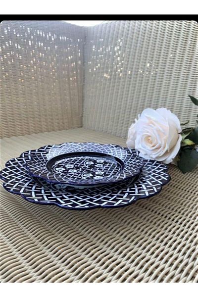 Lucky Art Lycg 023 6 Piece Cake Porcelain Plate Set