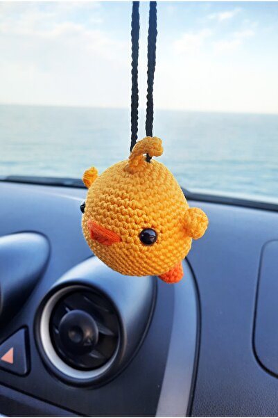 Neşeli Oyuncak Molang Civcivi, El Yapımı Oyuncak, Araba Dikiz Aynası Aksesuar...