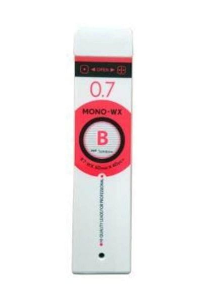 Tombow MONO-WX Professional Pencil Lead 0.7 mm B Tube of 40