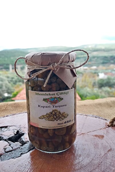 Kapari Turşusu 450 gr Cam Kavanoz