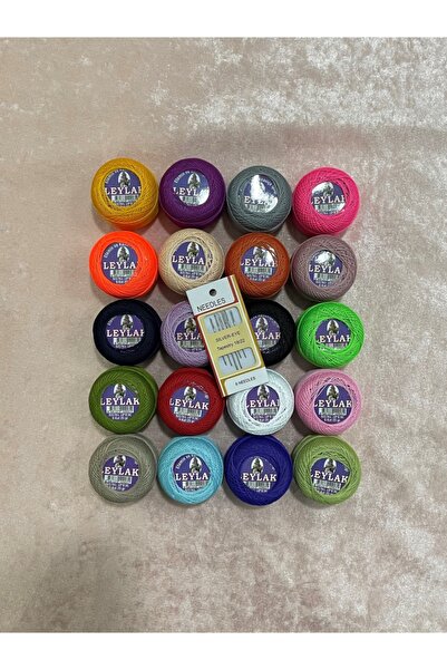 Leylak Suni Ipek Etamin Ve Kanaviçe Ipi 9 Kat (8 No) | 20 Adet