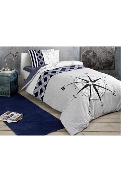 Taç Ranforce Single Duvet Cover Set