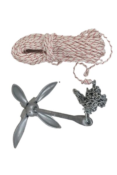 Genel Markalar Tekne Çapası. Bot Çapası. 4kg Kombine Hazır Çapa Seti. Irgat Ç...