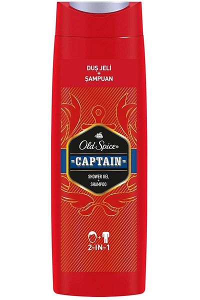 Old Spice Captain 400 ml Shower Gel and Shampoo Set