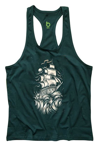BLUU Wave Fitness Gym Tank Top Athlete