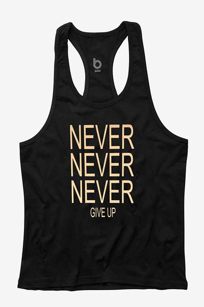 BLUU Nevernever2 Fitness Gym Tank Top Athlete