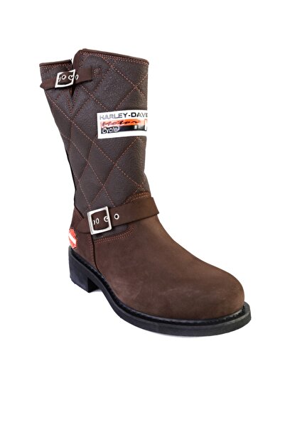 Harley Davidson Laconia Brown Nubuk Erkek Bot