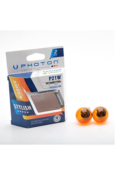 Photon P21w 12v 93 Naturel Amber Turuncu Ph5524 Na