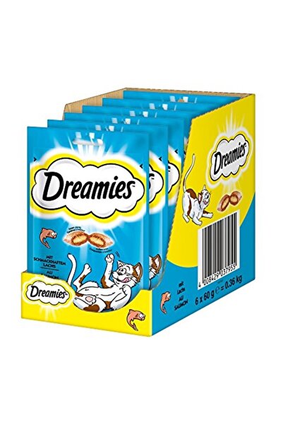 Dreamies Kedi Ödül Maması Somonlu 60gr 6'lı Paket