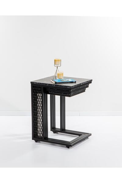 Saha Möble Valensiya Zigon Sehpa - Mermer