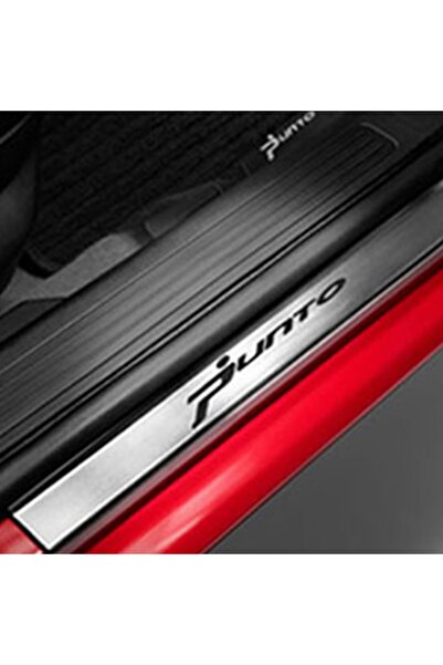 MYTUNİNG Fiat Punto Uyumlu Krom Kapı Eşiği Takım 2006 Üzeri 4 Kapı Paslanmaz Çelik