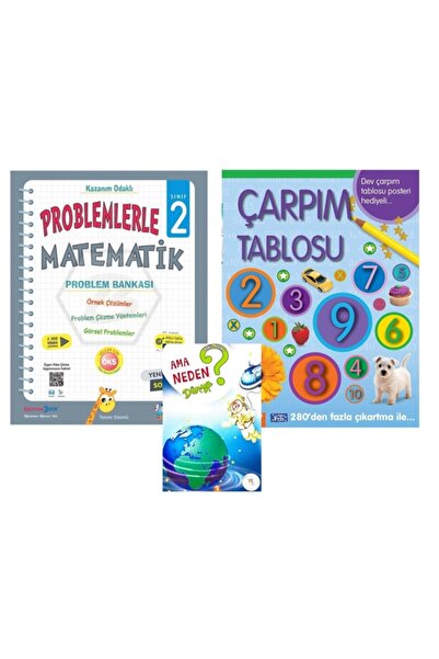 Üçgen Yayıncılık Üçgen 2.sınıf Problemlerle Matematik+ Çarpım Tablosu
