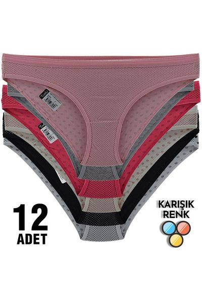Tutku 0537 Model Σετ εσώρουχα 12 τεμαχίων