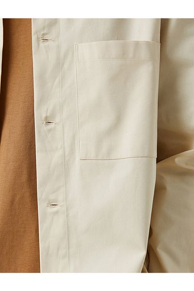 Koton Einfache Hemdjacke