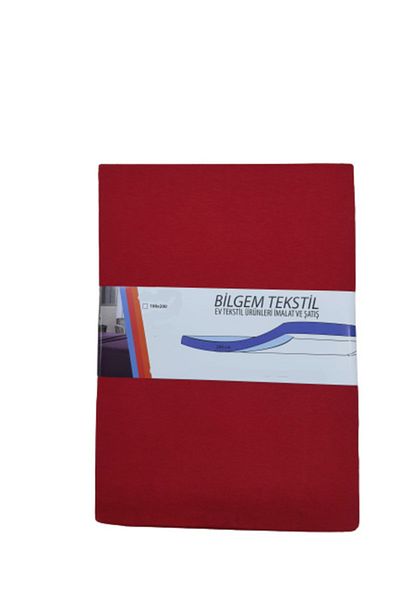 BİLGEM TEKSTİL ملاءة سرير مفردة من القطن الممشط