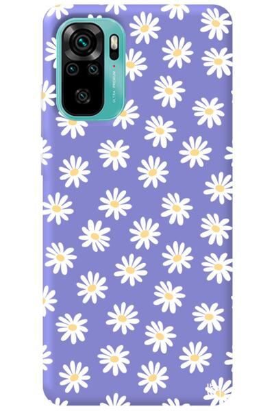 WANNA PROTECT حافظة هاتف Xiaomi Redmi Note 10 من السيليكون بنمط ديزي مع مخمل ...