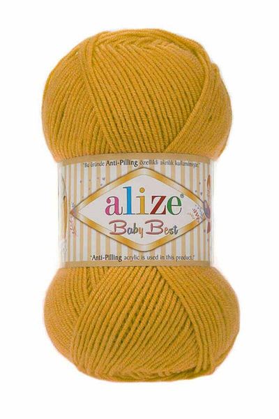 Alize Baby Best 281 Ață de tricotat șofran