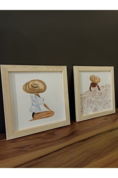 woodhomeworks Gerçek Ahşap Duvar Dekor Pano