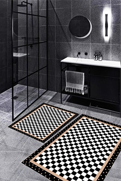 stylehome Kaymaz Tabanlı Dijital Baskılı Klozet Takımı :