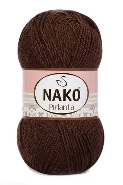 NAKO Διαμαντένιο Χειροποίητο Σχοινί Πλεξίματος 100 Γρ |   Καφέ 3303