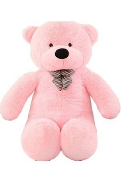 Megis Trade 130 Cm Plush Big Bear with Bow Tie (pink)