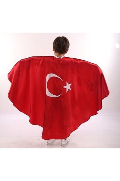 KORDELYA Παιδική Κάπα Moon Star 23 Απριλίου Unisex Παιδική Κάπα με αστέρι