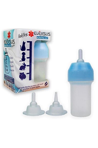 Genel Markalar Yavru Kedi Köpek Için Biberon Seti 40ml+2yedek Ağızlık