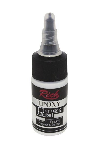 Rich Epoksi Sıvı Pigment Pasta 20 Cc - Beyaz White 1361