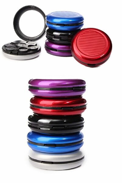 Xnews Μεταλλική θήκη νομισμάτων με καθρέφτη και μηχανισμό πορτοφολιού