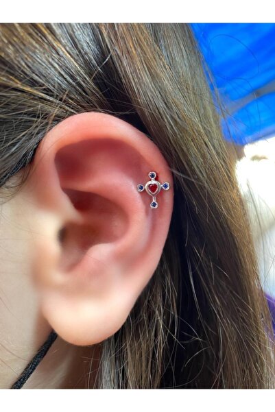 Arescollection Cerrahi Çelik Tragus Kıkırdak Piercingi