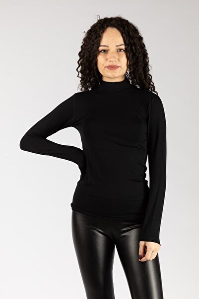 NOBLE STORE Μισό Ψαρά Μακρυμάνικο Βαμβακερό Σώμα