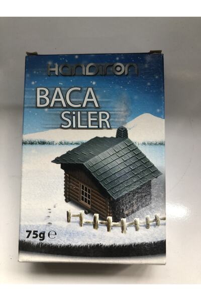 HANDİRON 1 Adet Baca Sil Baca Temizleyici Kurum Giderici Kurum Siler