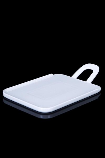 ACAR Pure White Porcelain Square Serving Plate - 29 Cm Fma08228