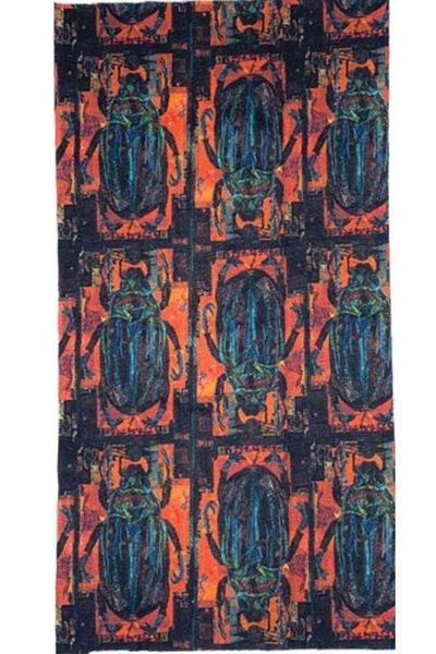 Dünyadan Hediyeler Deer Beetle Themed Buff Neck Collar Bandana No:124